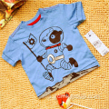 Kanak-kanak Lelaki Summer Printed T-Shirt Lengan Pendek Longgar